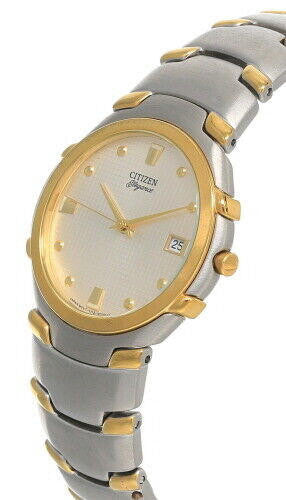 Elegance Gold Dial Two-tone Stainless Steel Men's Watch