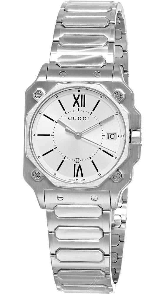 G-Flat Quartz Stainless Steel 30 mm Silver Dial Women's Watch