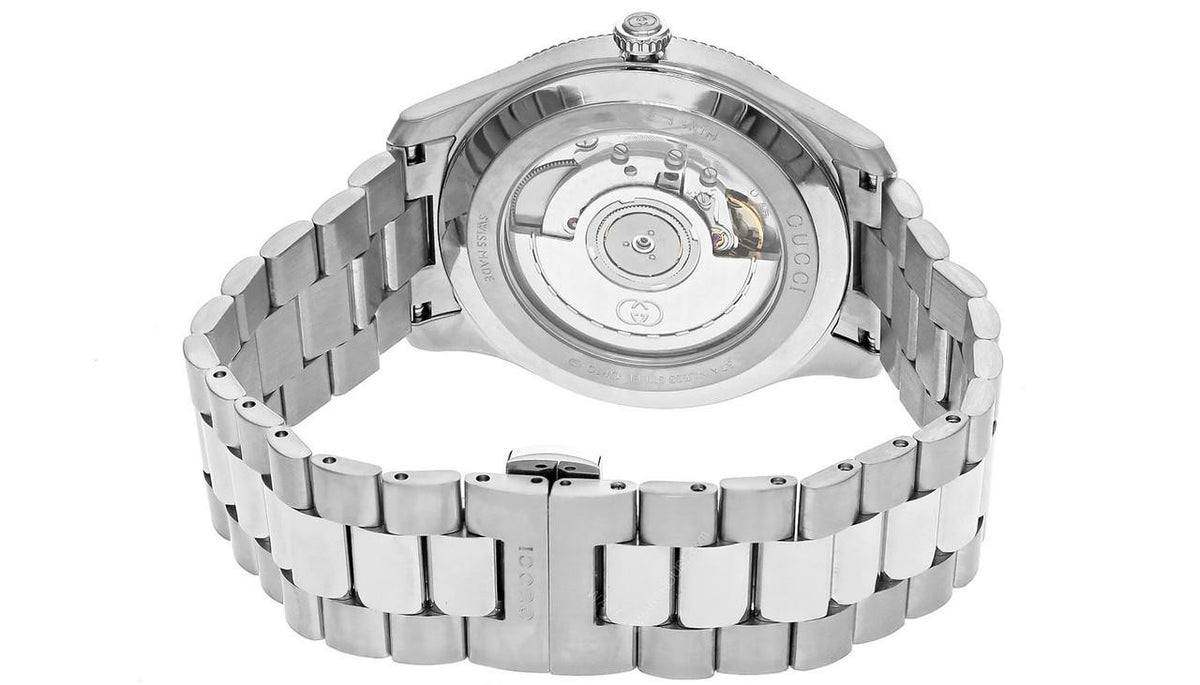 G-Timeless Automatic 40 mm Stainless Steel Silver Dial Two-Tone Men's Watch