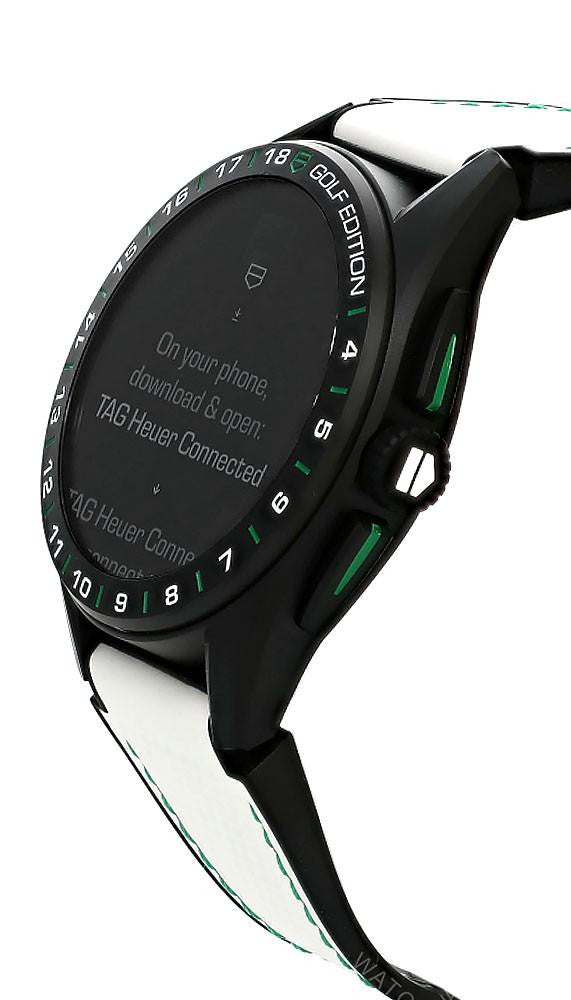 Connected Calibre E4 Golf Edition 45 mm Titanium Smartwatch