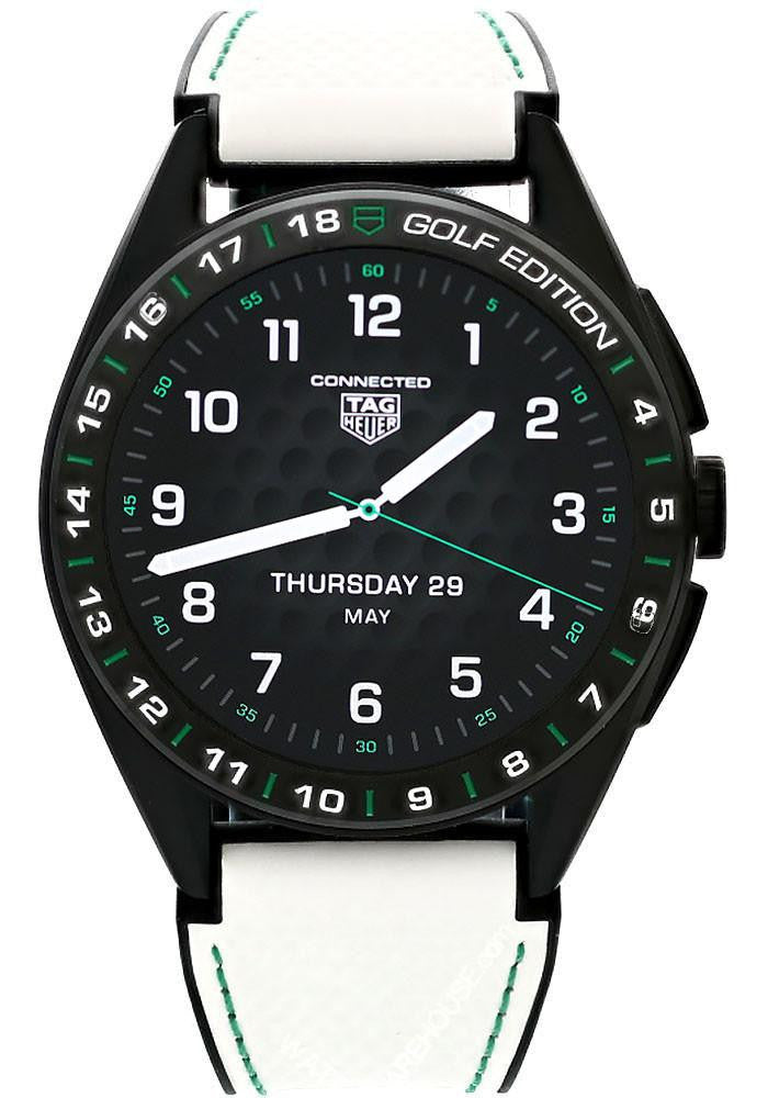 Connected Calibre E4 Golf Edition 45 mm Titanium Smartwatch