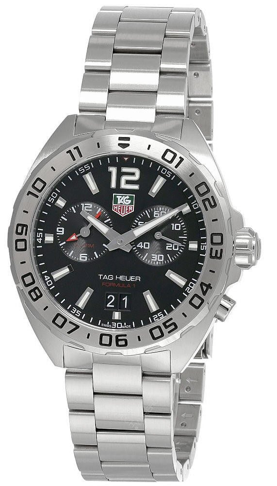 Formula-1 41 mm Quartz Stainless Steel Black Dial Men's Watch