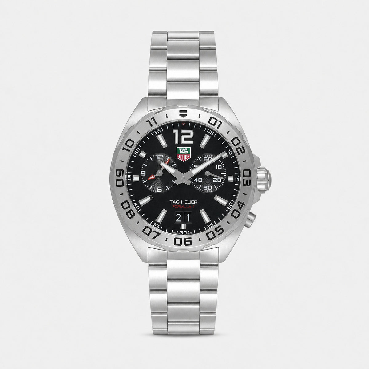 Formula-1 41 mm Quartz Stainless Steel Black Dial Men's Watch