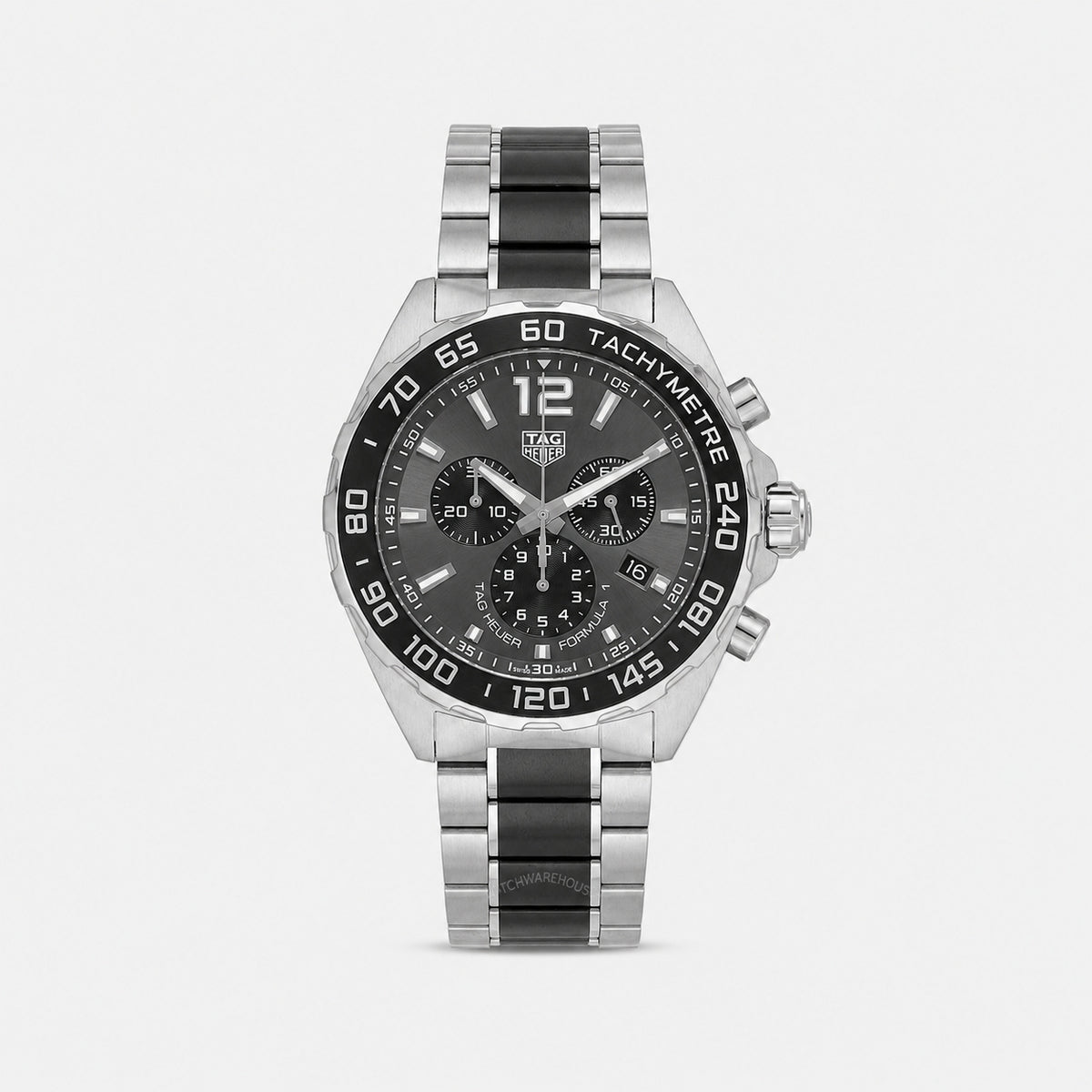 Formula-1 43 mm Chronograph Stainless Steel Ceramic Men's Watch