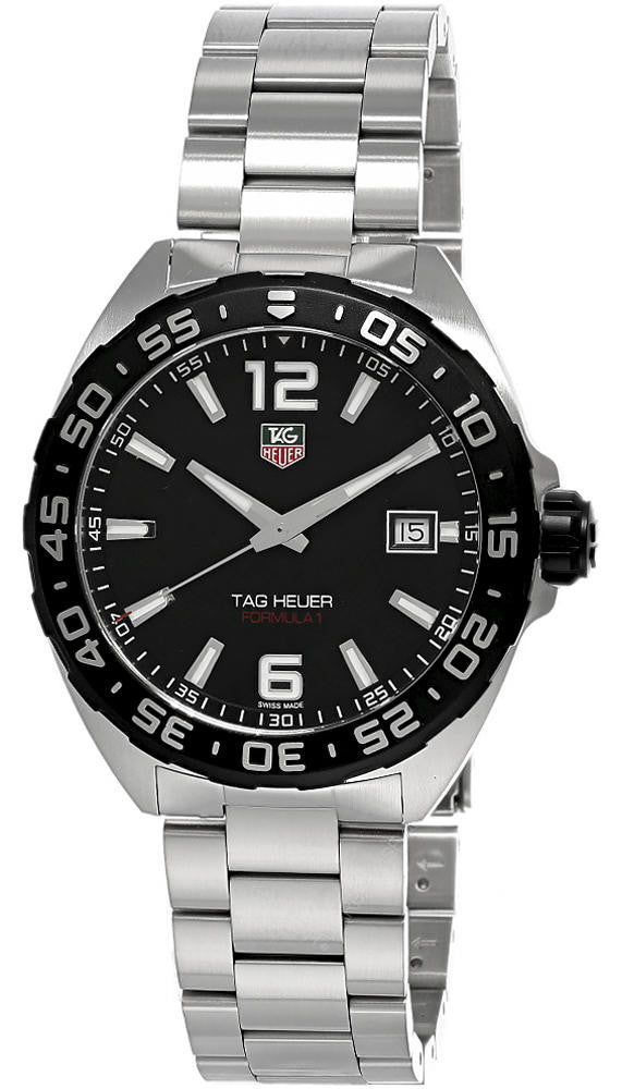 Formula-1 Quartz Steel Black Dial Men's Watch