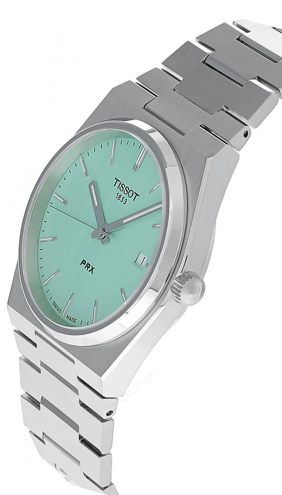PRX 40 mm Stainless Steel Light Green Dial Men's Watch