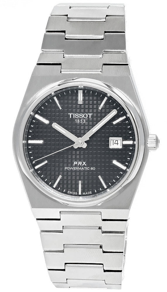 PRX Powermatic 80 Stainless Steel Black Dial Men's Watch