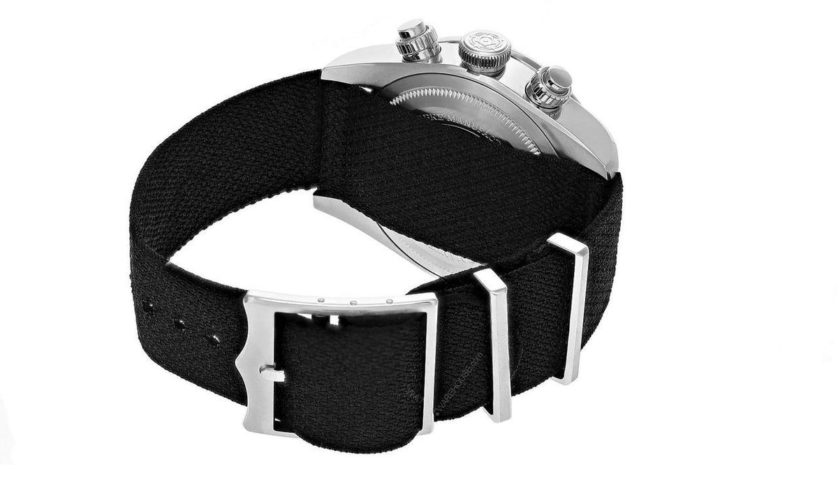 Black Bay Chronograph Automatic 41 mm Fabric Strap Men's Watch