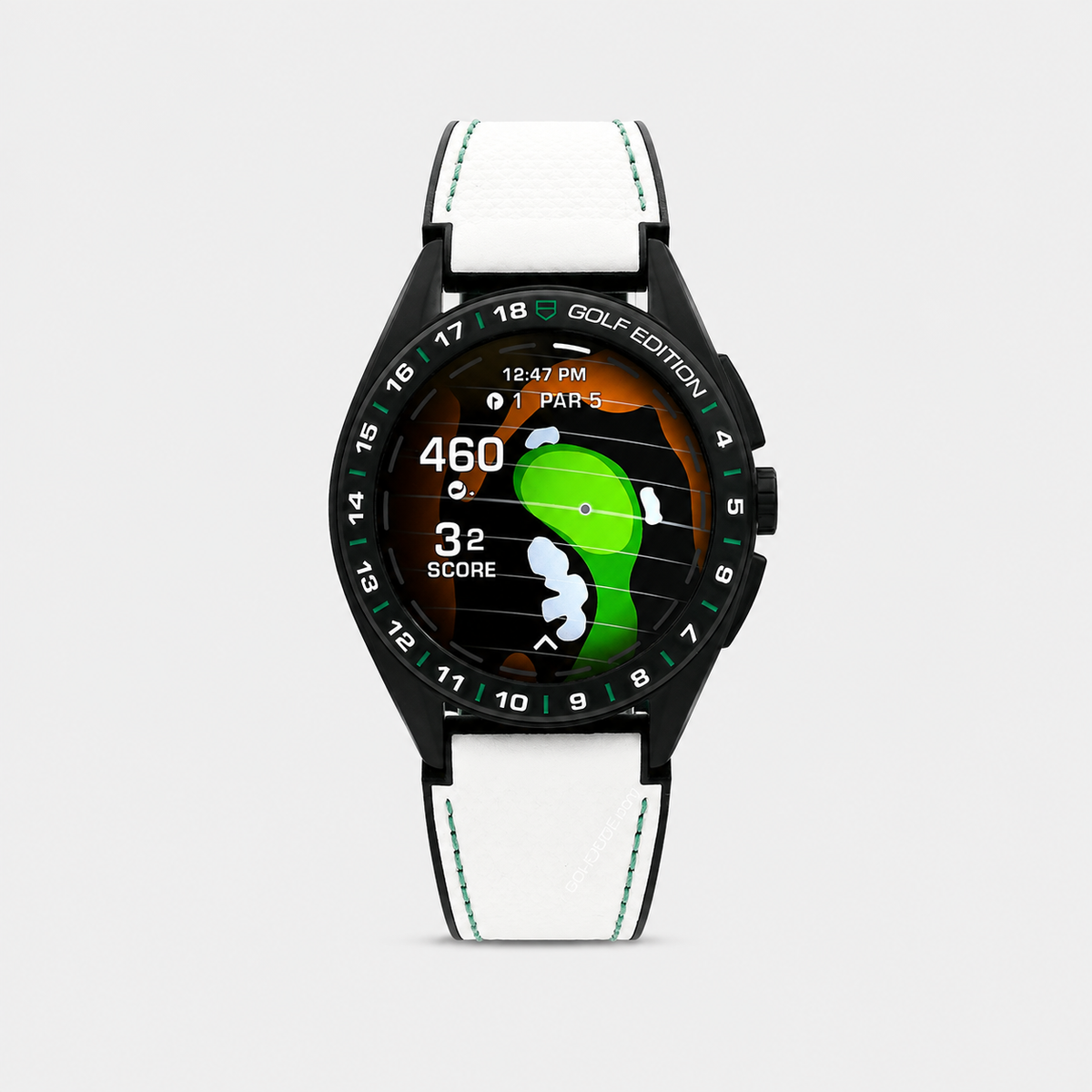 Connected Calibre E4 Golf Edition 45 mm Titanium Smartwatch
