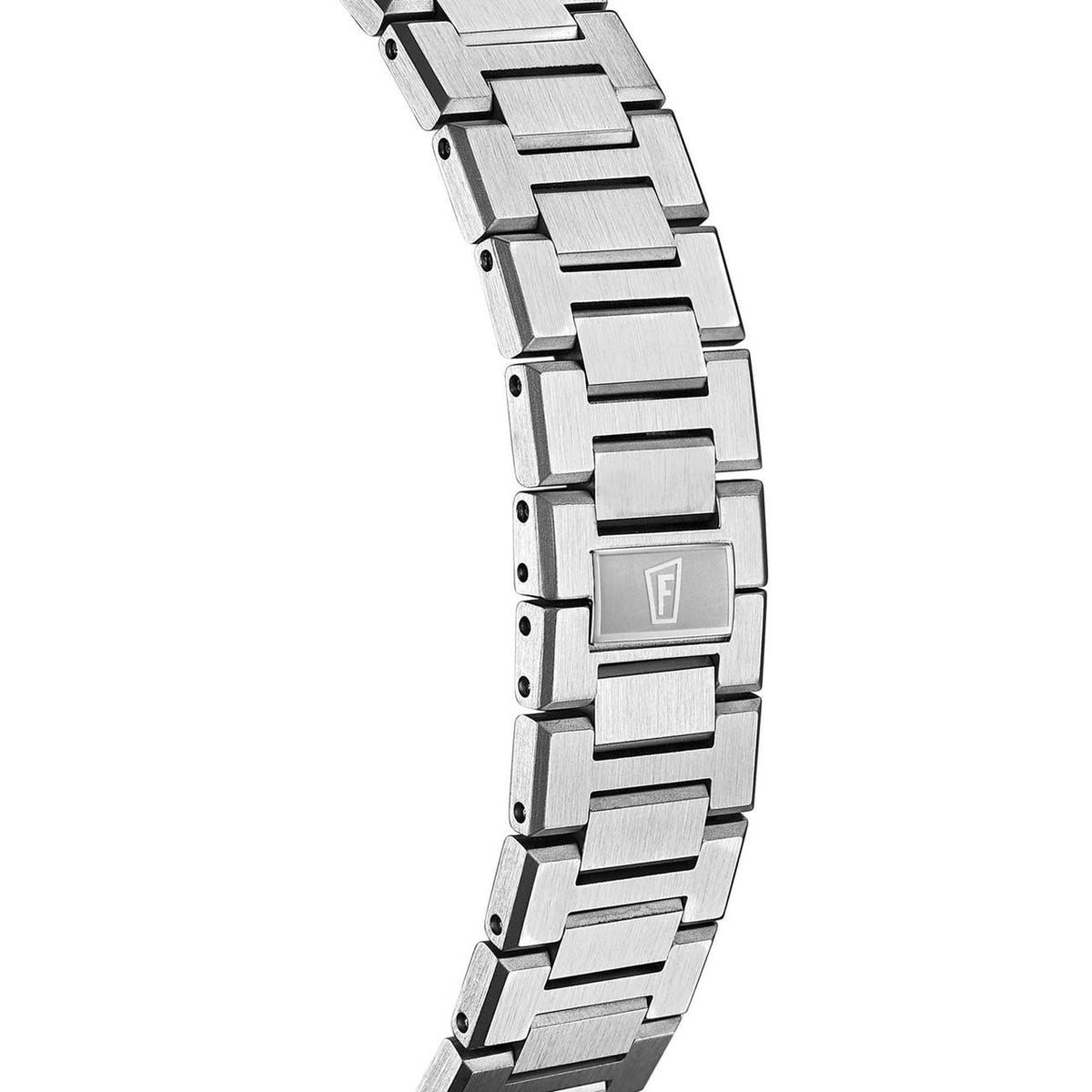 Swiss Made Quartz 35 mm Rose Gold Silver Dial Women's Watch