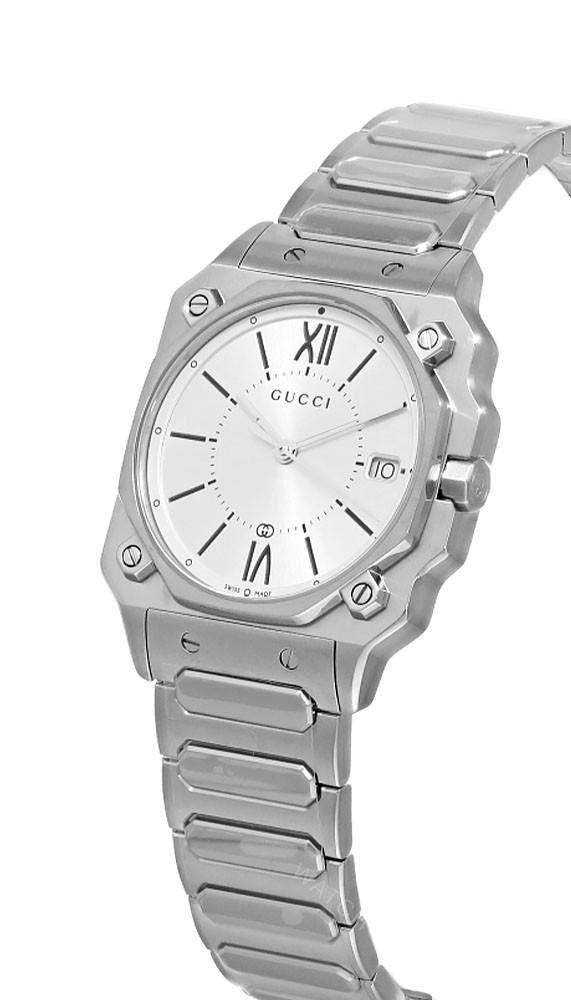 G-Flat Quartz Stainless Steel 30 mm Silver Dial Women's Watch