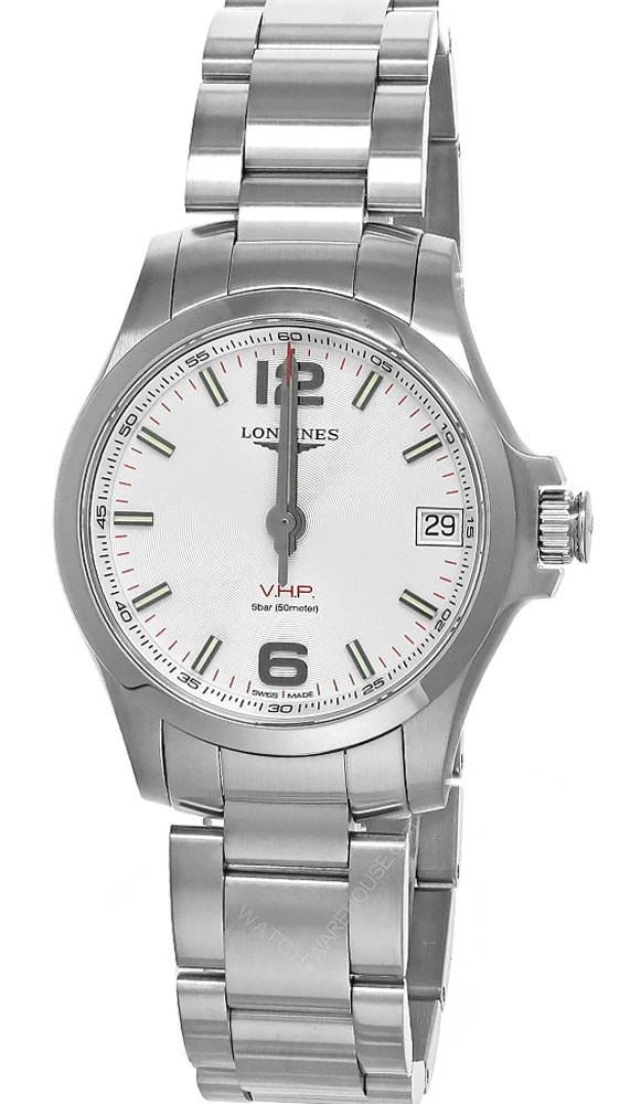 Conquest V.H.P. 36 mm Stainless Steel Women's Watch