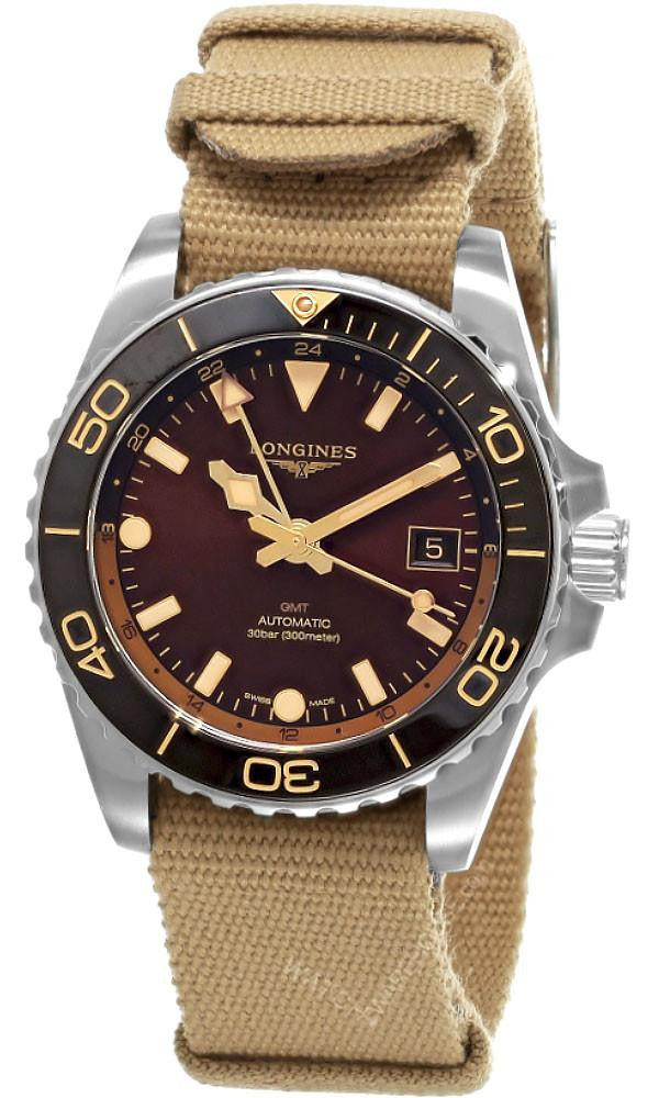 GMT HydroConquest Automatic 41 mm Brown Dial Men's Watch