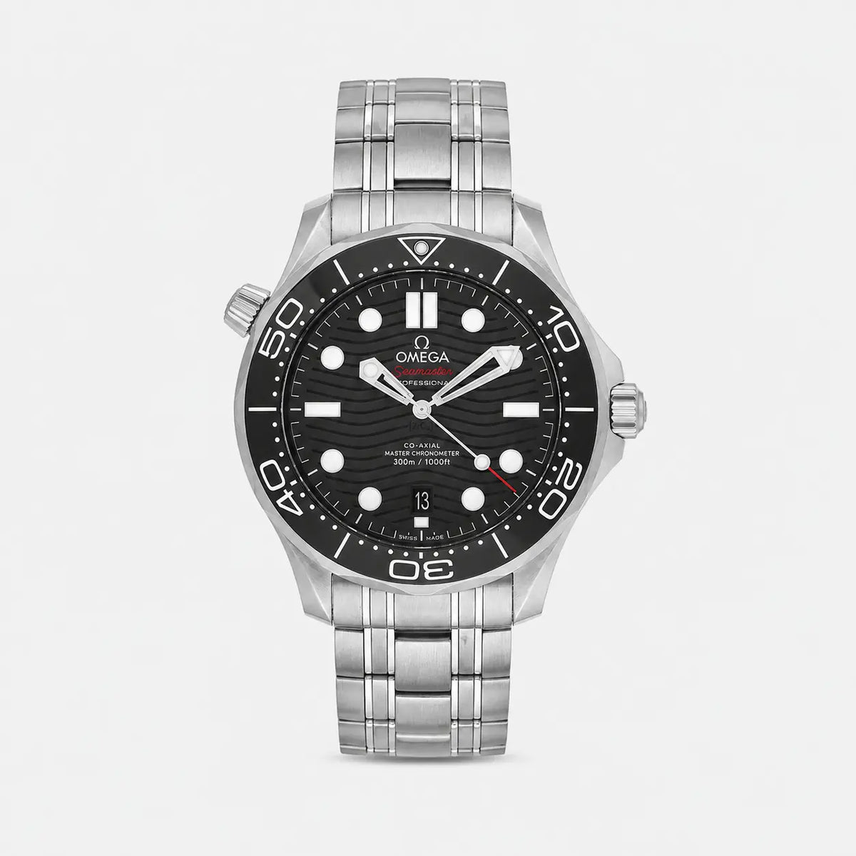 Seamaster Automatic Stainless Steel 42 mm Black Dial Men's Watch