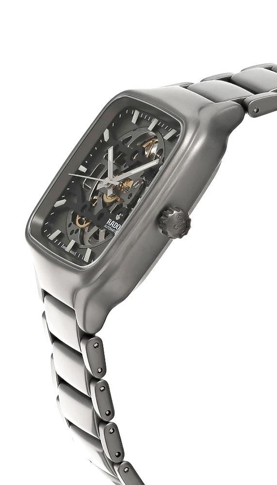 True Square Automatic Stainless Steel 38 mm Skeleton Dial Men's Watch