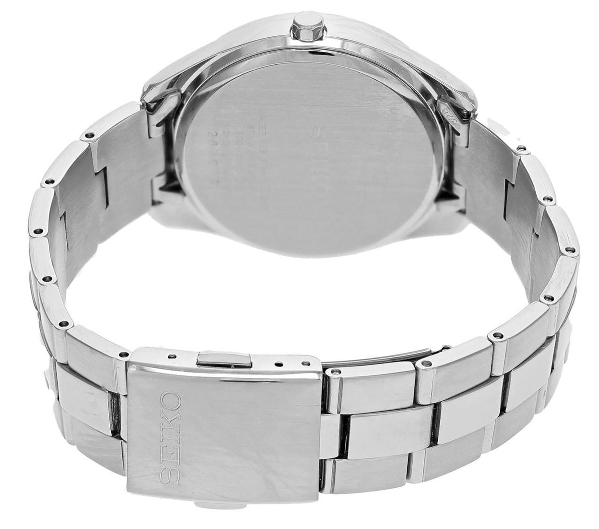 Quartz 35 mm Black Dial Stainless Steel Women's Watch