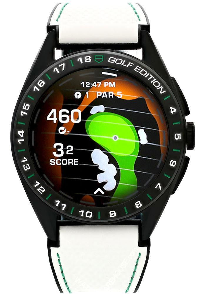 Connected Calibre E4 Golf Edition 45 mm Titanium Smartwatch