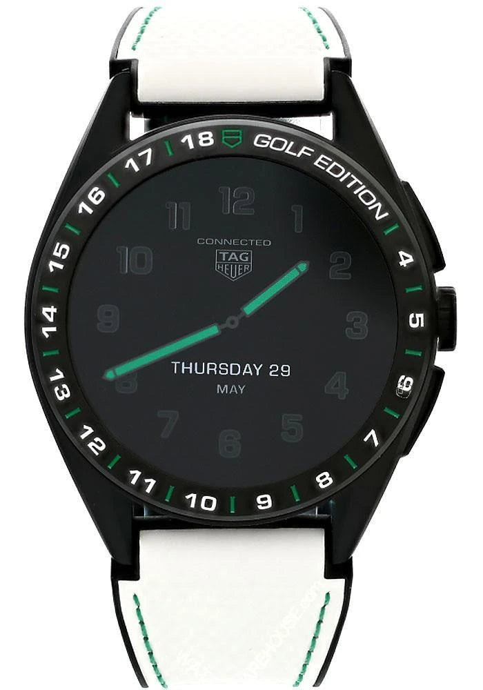 Connected Calibre E4 Golf Edition 45 mm Titanium Smartwatch