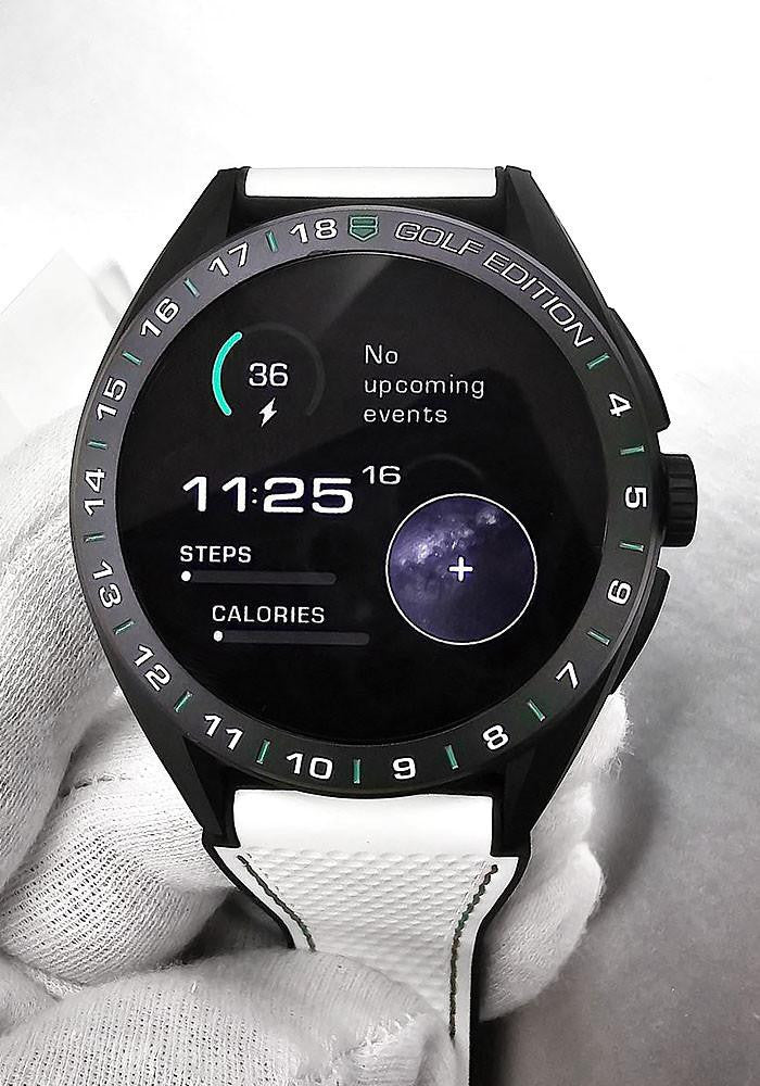 Connected Calibre E4 Golf Edition 45 mm Titanium Smartwatch