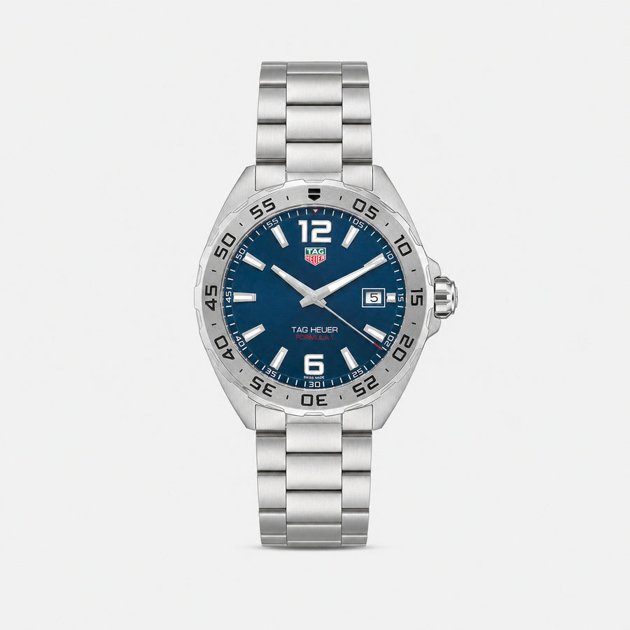 Formula-1 41 mm Blue Sunray Dial Men's Watch