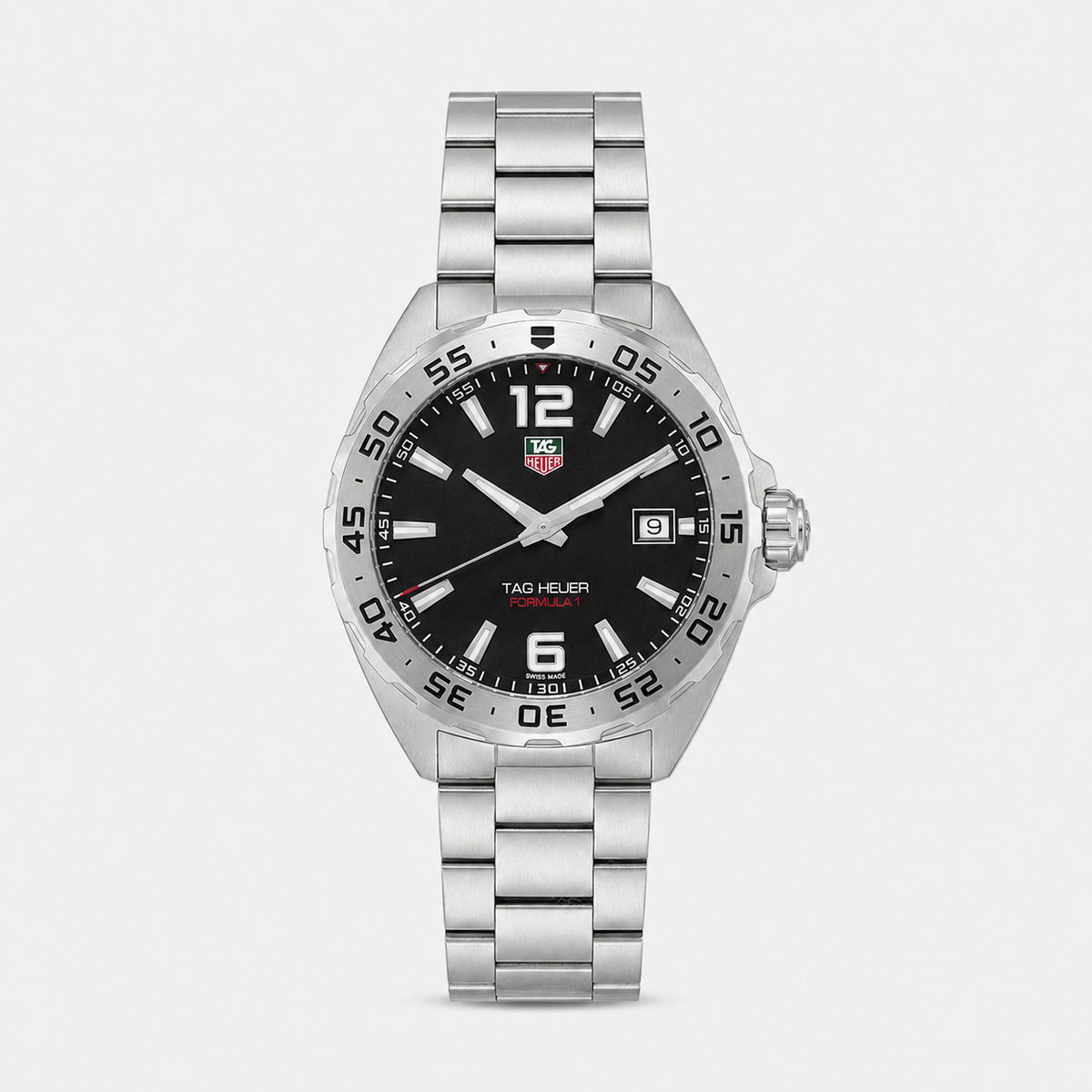 Formula-1 41 mm Quartz Stainless Steel Black Dial Men's Watch