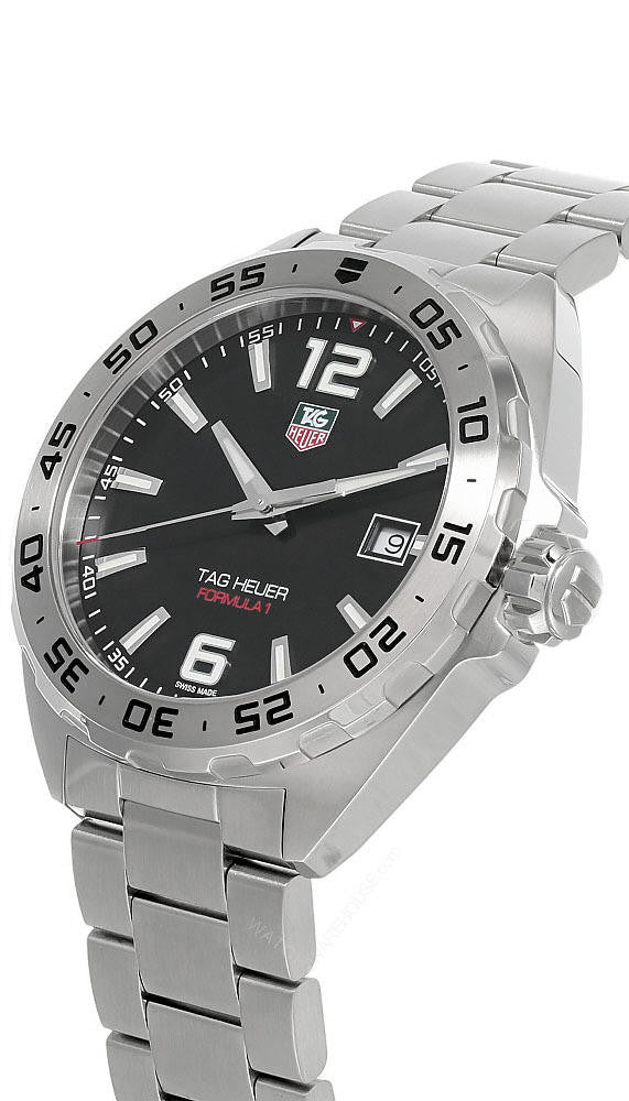 Formula-1 41 mm Quartz Stainless Steel Black Dial Men's Watch