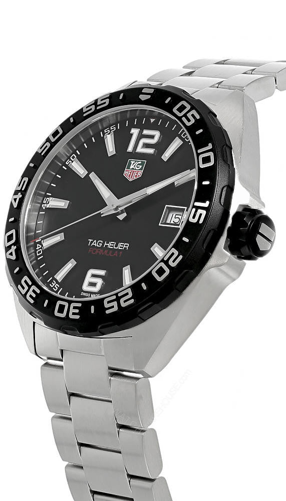 Formula-1 Quartz Steel Black Dial Men's Watch