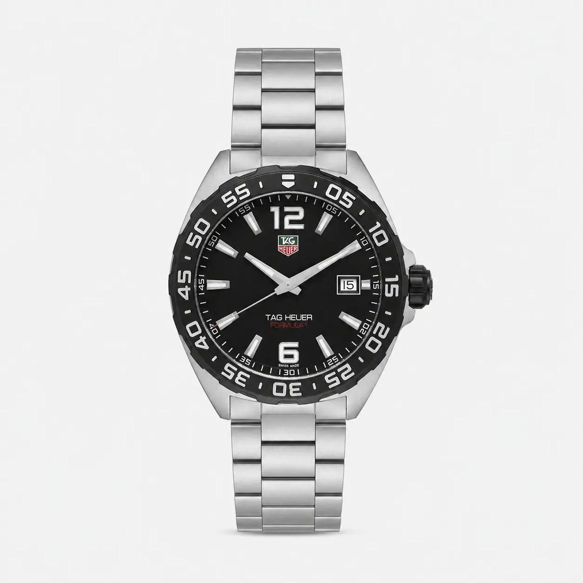 Formula-1 Quartz Steel Black Dial Men's Watch