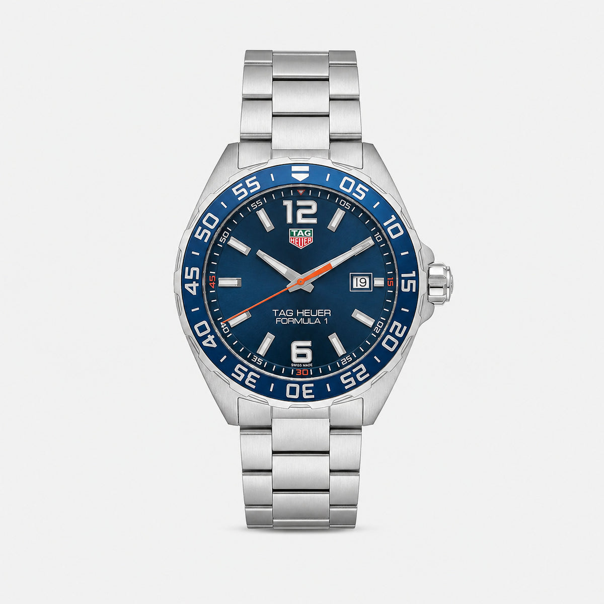 Formula-1 Stainless Steel Blue Sunray Dial Men's Watch